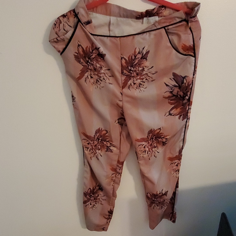 Silk pants
